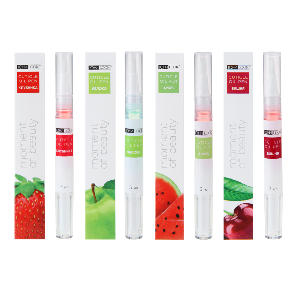 ЮНИLOOK Масло питательное для ногтей и кутикулы, 3мл, 4 вида, арт.№ 017-007