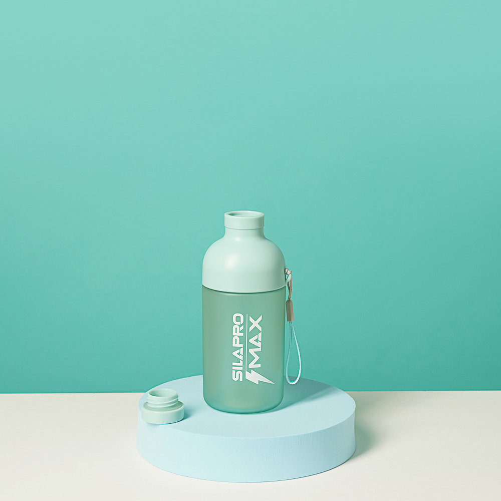 SILAPRO MAX Бутылка спортивная, EGGSHELL BLUE, 350мл, TRITAN, арт.№ 088-067