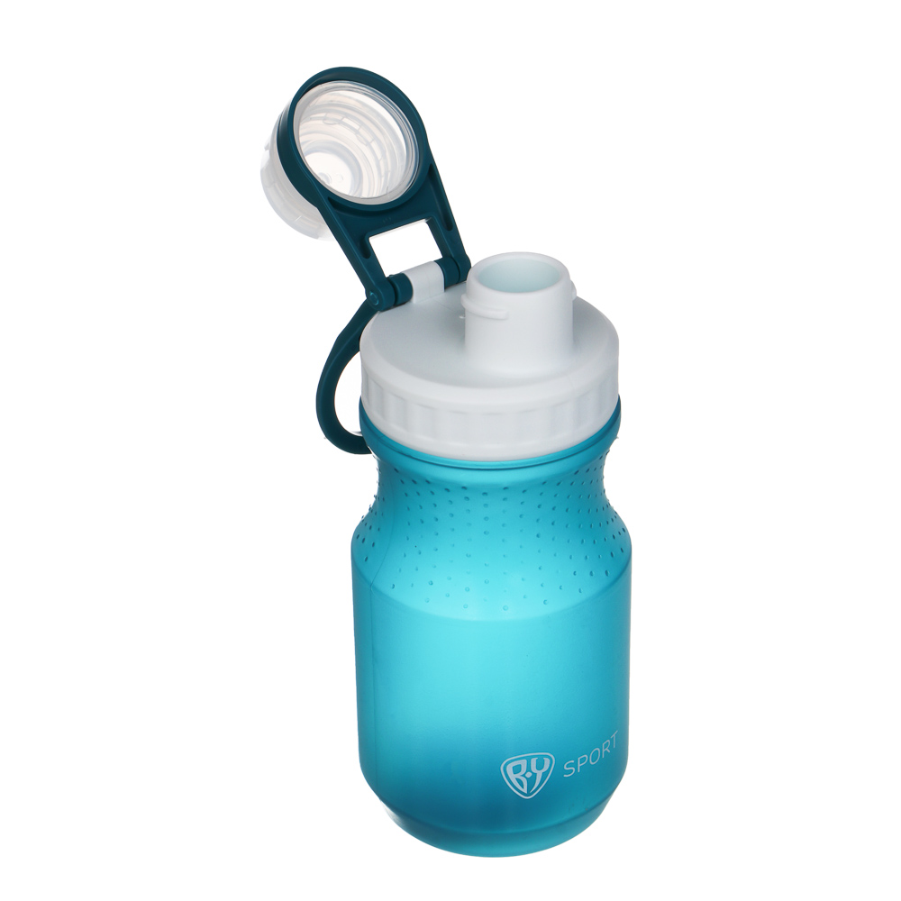 Бутылка для воды тм BY SPORT, 380мл, 15,5х6,5см, PP, 3 цвета, арт.№ 088-138