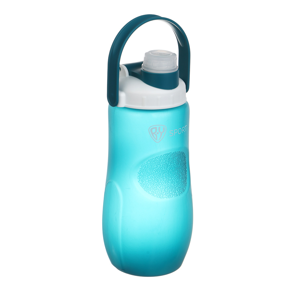 Бутылка для воды тм BY SPORT, 1000мл, 23,5х9,5см, PP, 3 цвета, арт.№ 088-139