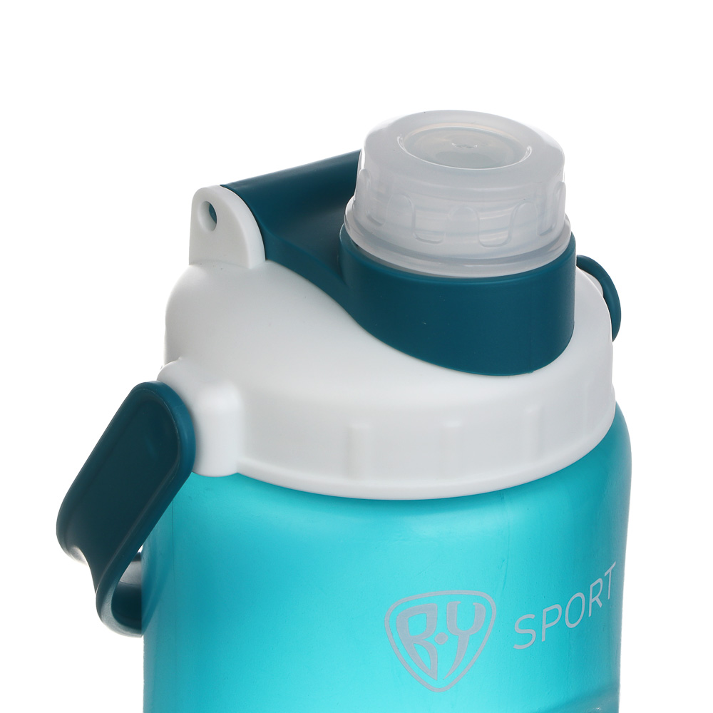 Бутылка для воды тм BY SPORT, 1000мл, 23,5х9,5см, PP, 3 цвета, арт.№ 088-139