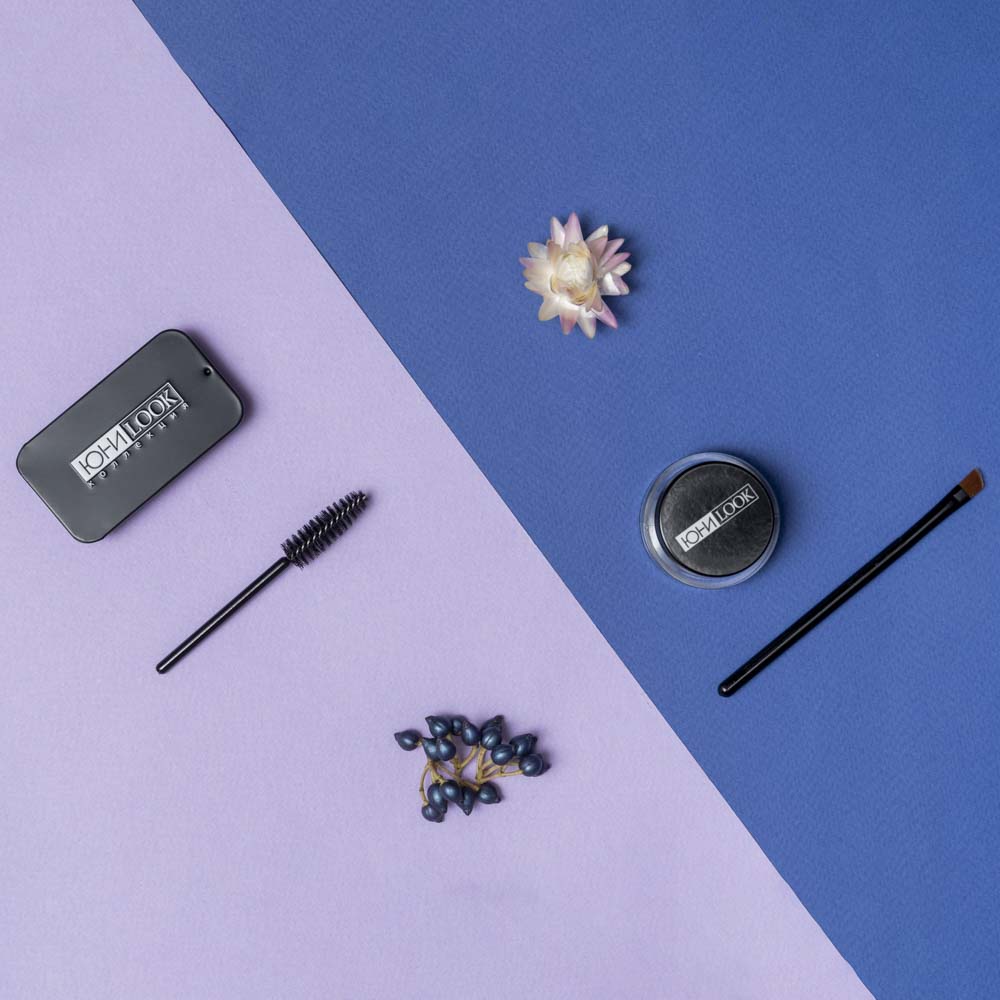 ЮНИLOOK Гелевая подводка для глаз и бровей, 3,3гр, 2 тона, ЕЛ-19, арт.№ 330-324