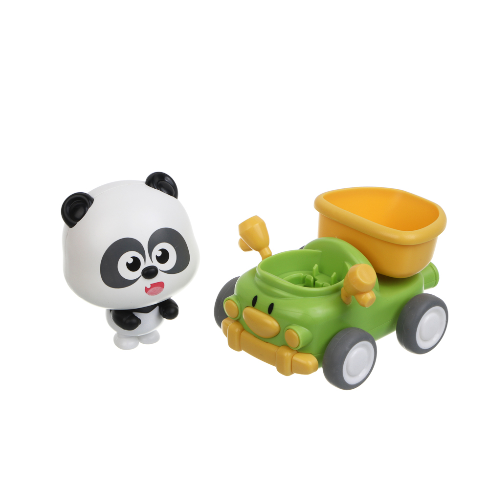 Игрушка для малышей в виде животных "Зверятки", ИГРОЛЕНД, ABS, арт.№ 295-303