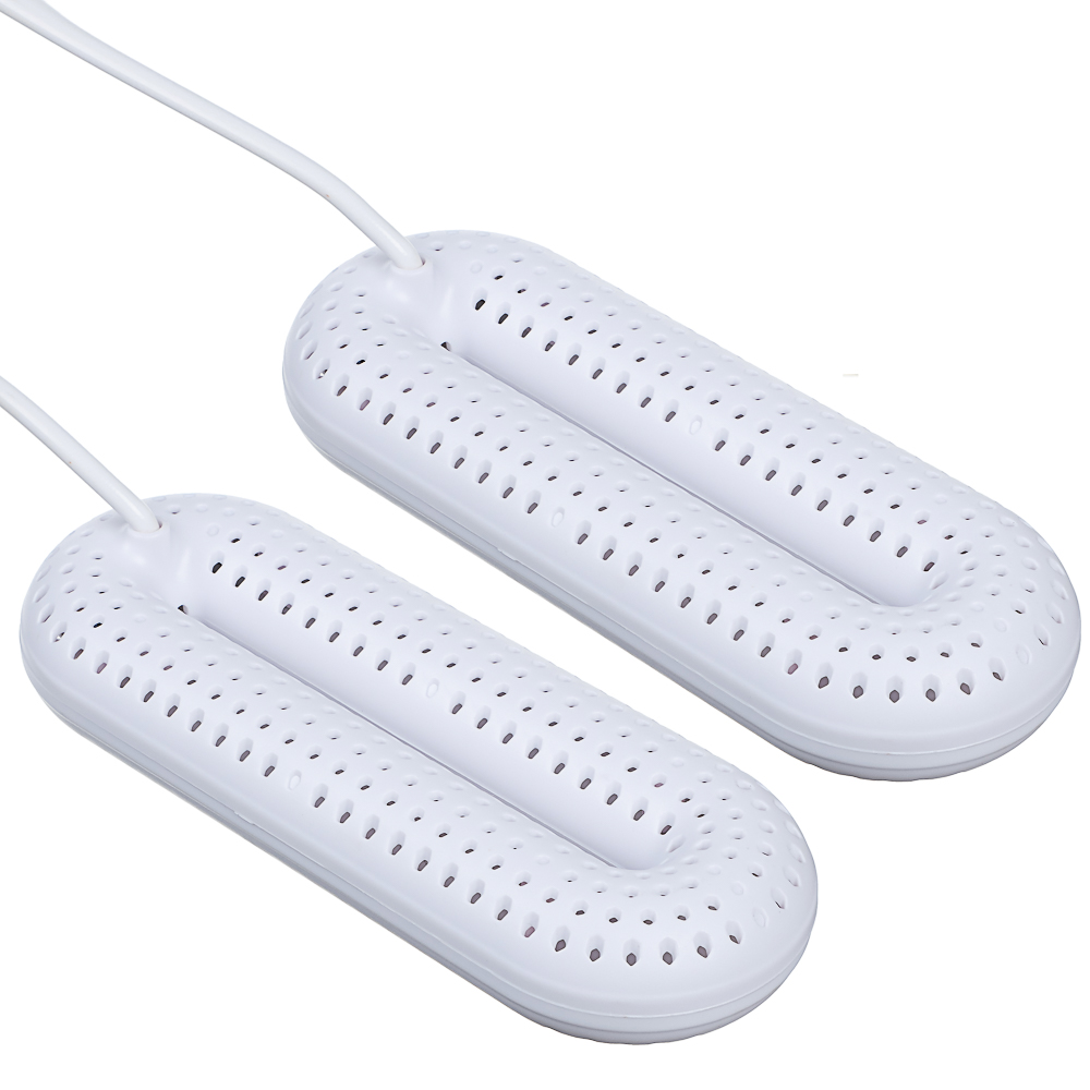 LEBEN Сушилка для обуви, 20 Вт, 55-60 гр., индикатор работы, белый, арт.№ 248-006