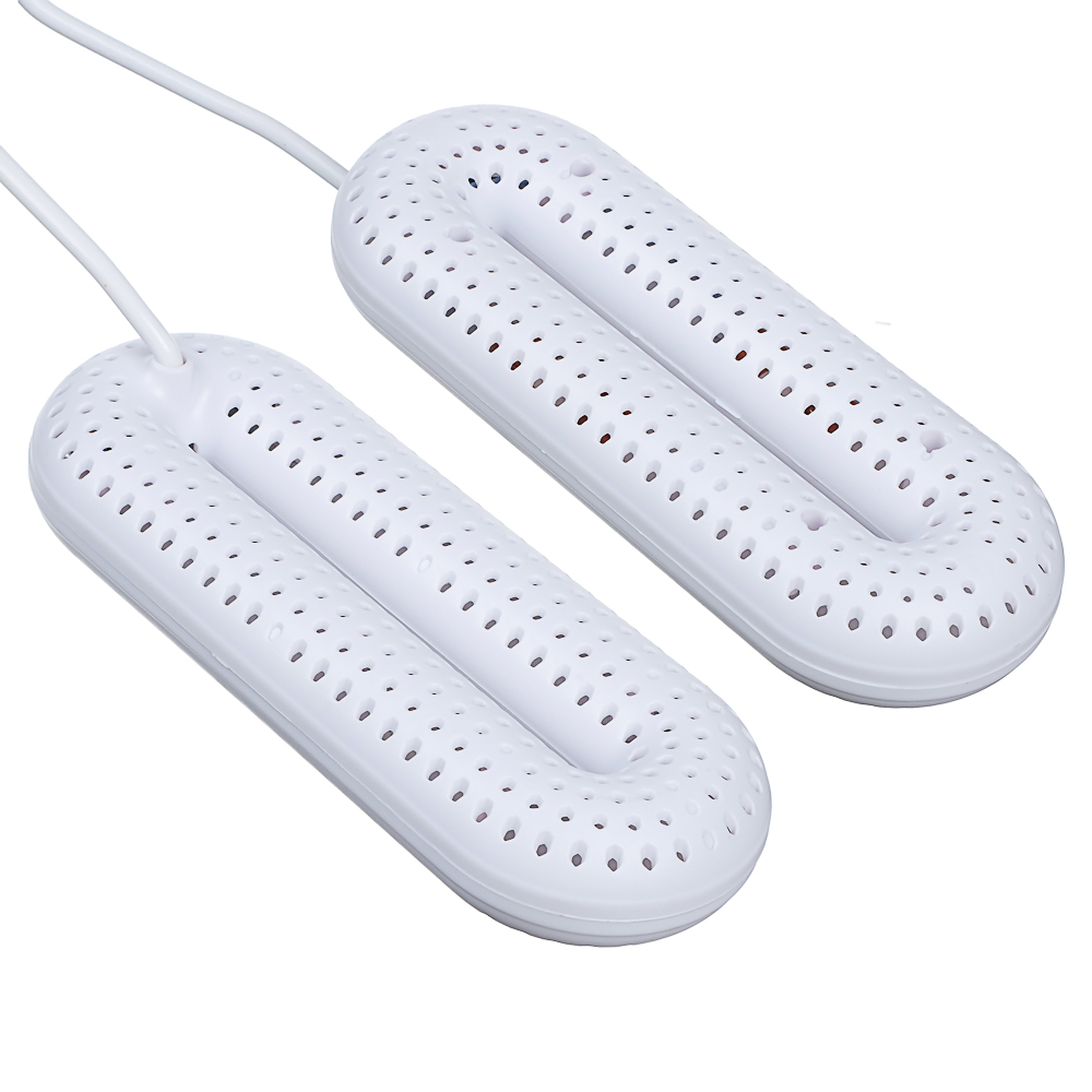 LEBEN Сушилка для обуви, 20 Вт, 55-60 гр., индикатор работы, белый, арт.№ 248-006