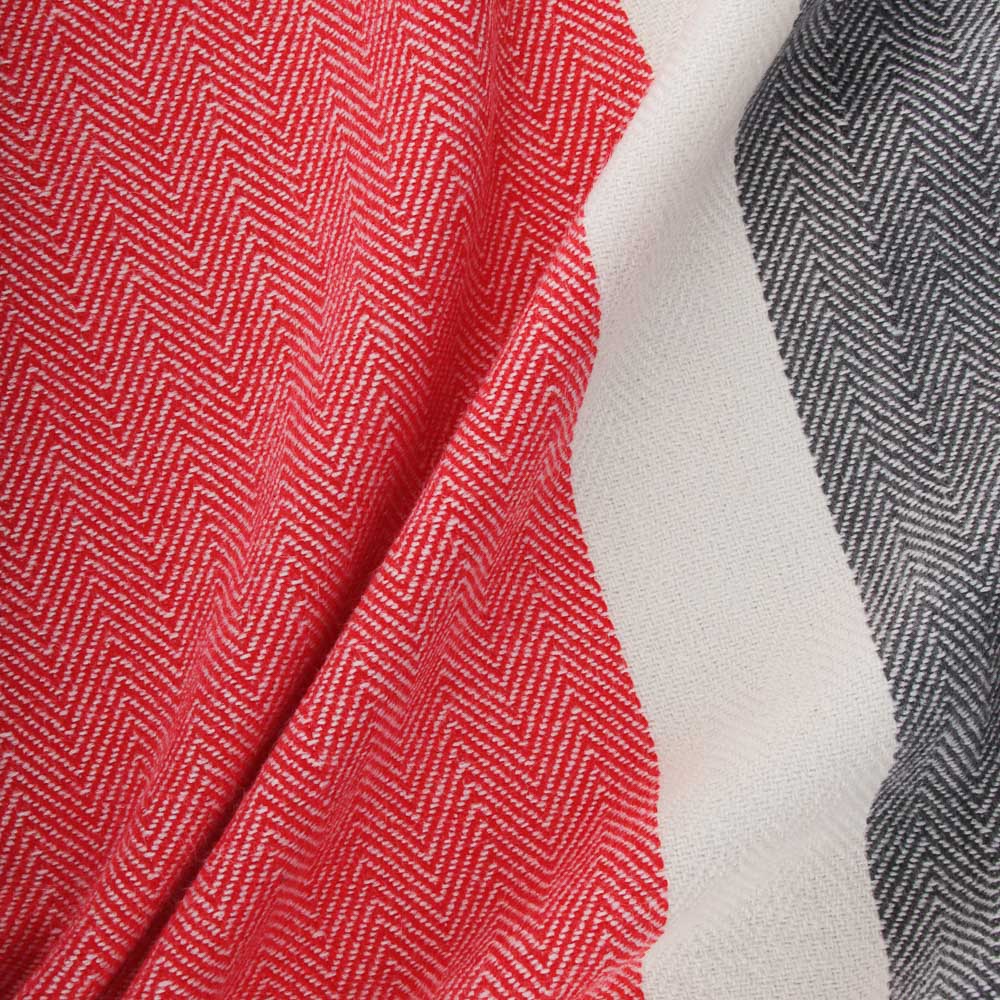 PROVANCE Маковое поле Плед в полоску 130х170см, 100% акрил, арт.№ 488-069