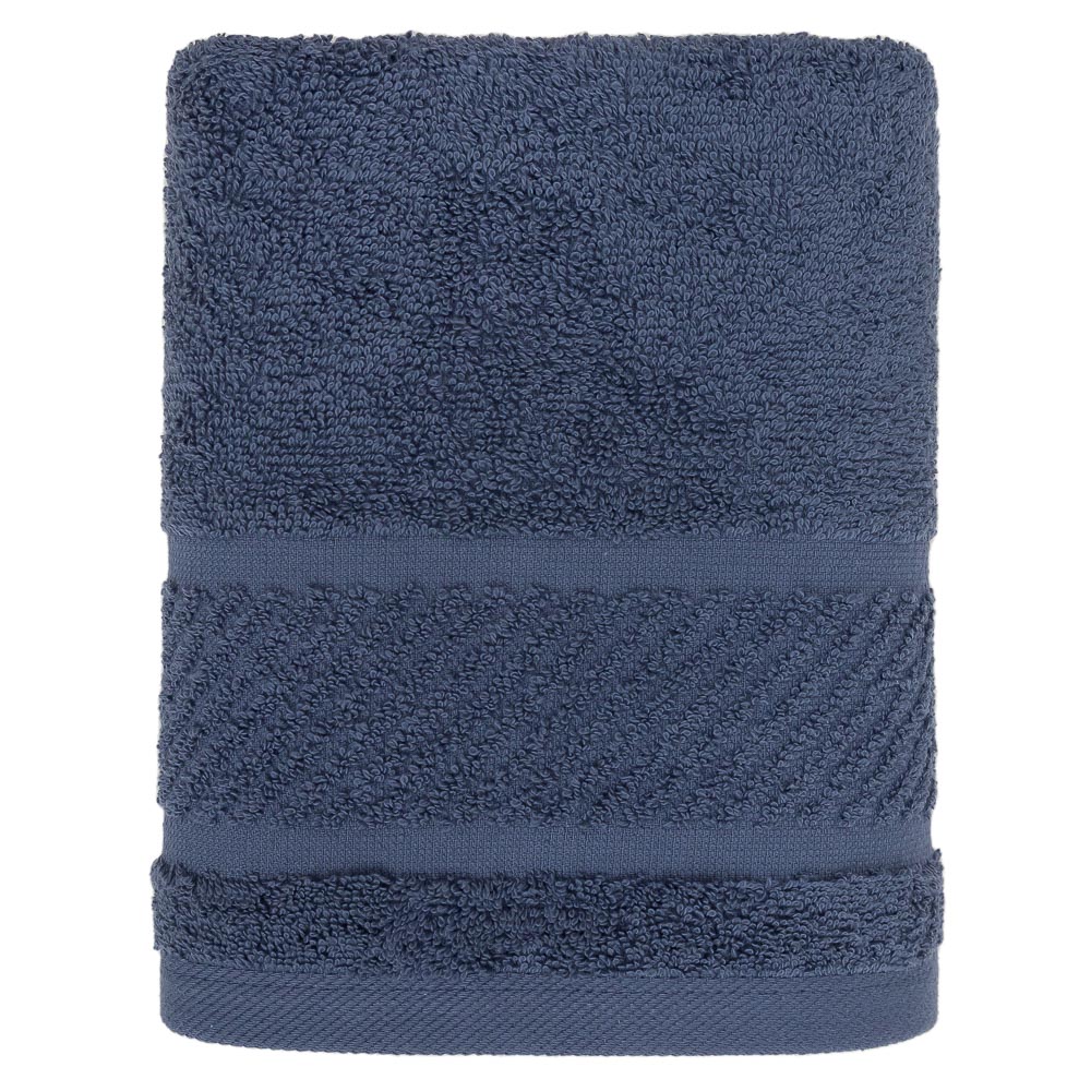 PROVANCE Виана Полотенце махровое, 100% хлопок, 50х90см, синий, арт.№ 484-080