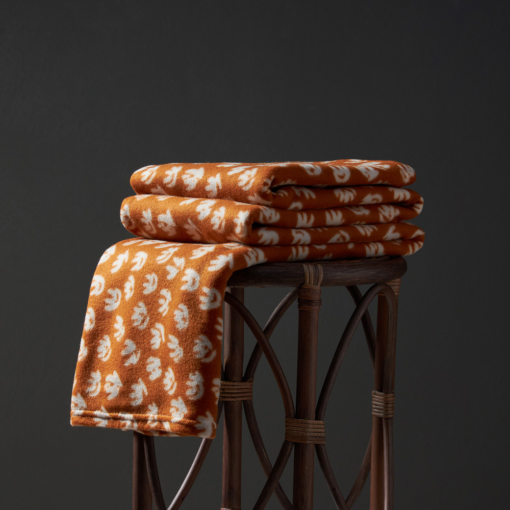 PROVANCE Карамель Плед флис 180х200см, 130гр/м, арт.№ 486-186