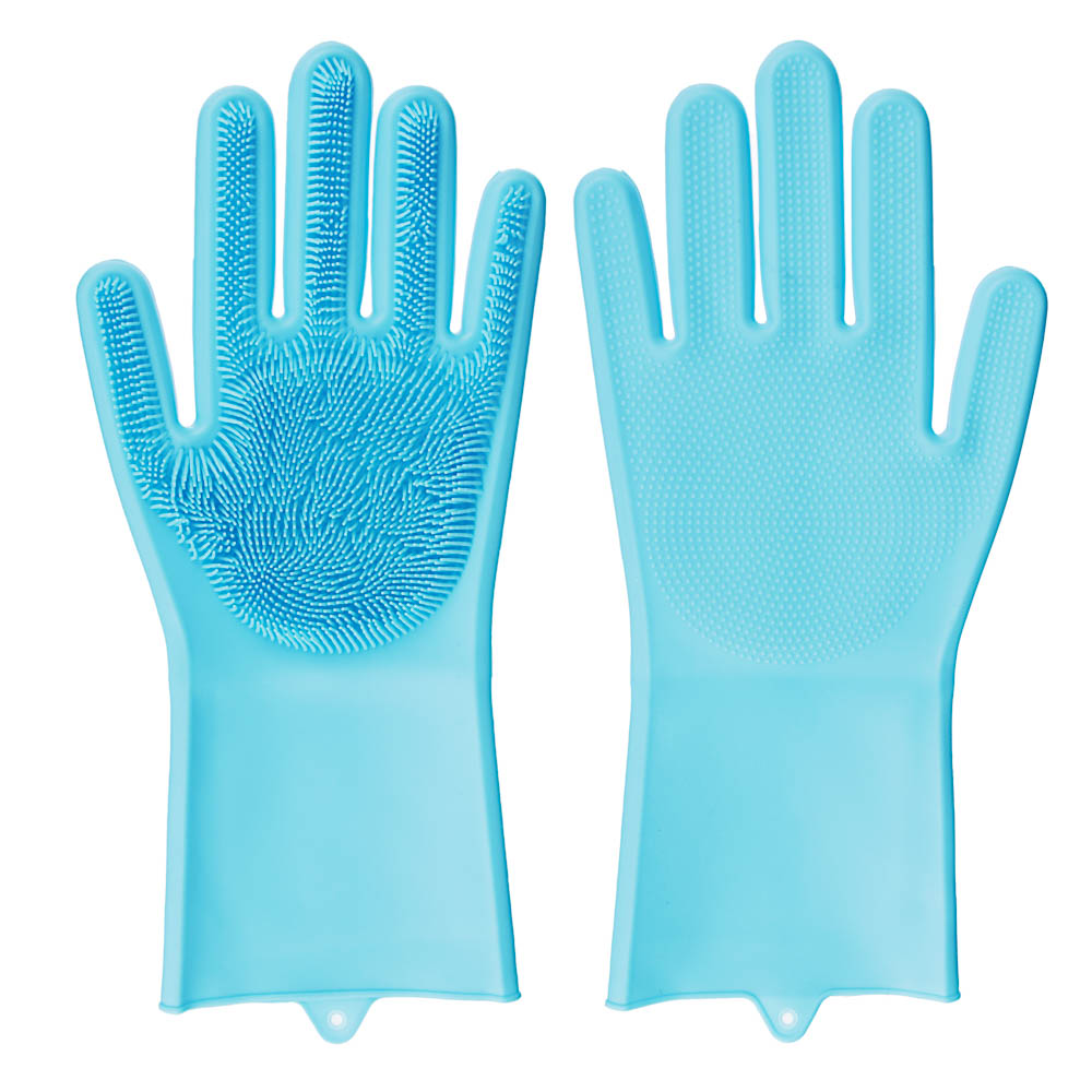 VETTA Перчатки для мытья посуды, силикон, 5 цветов, арт.№ 447-043