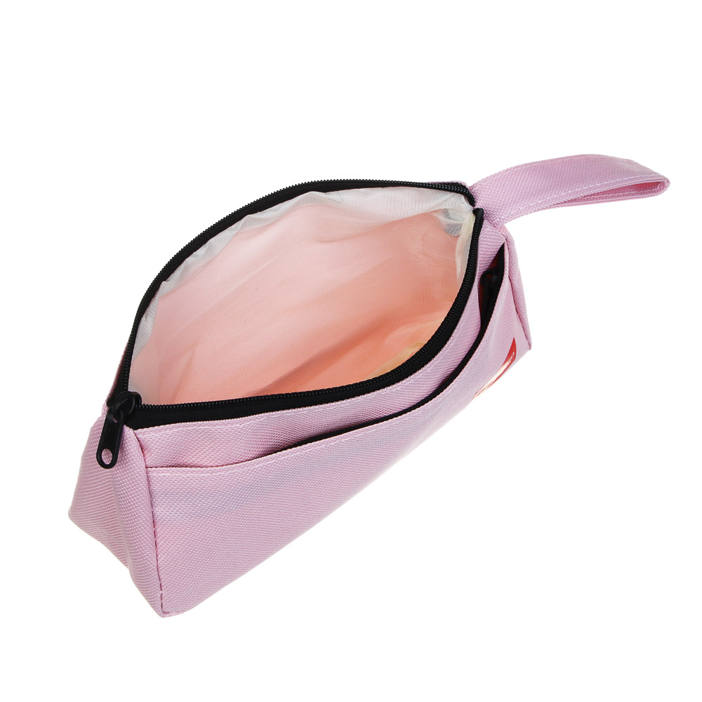 Пенал школьный треугольный на молнии 19х9,5х6 см ClipStudio, 2 отделения на молнии, оксфорд, 4 цвета, арт.№ 541-011