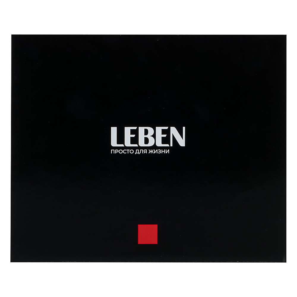 LEBEN Чайник электрический, 1,7 л, 2200 Вт, скрытый нагр. элемент, пластик, черный, арт.№ 291-122
