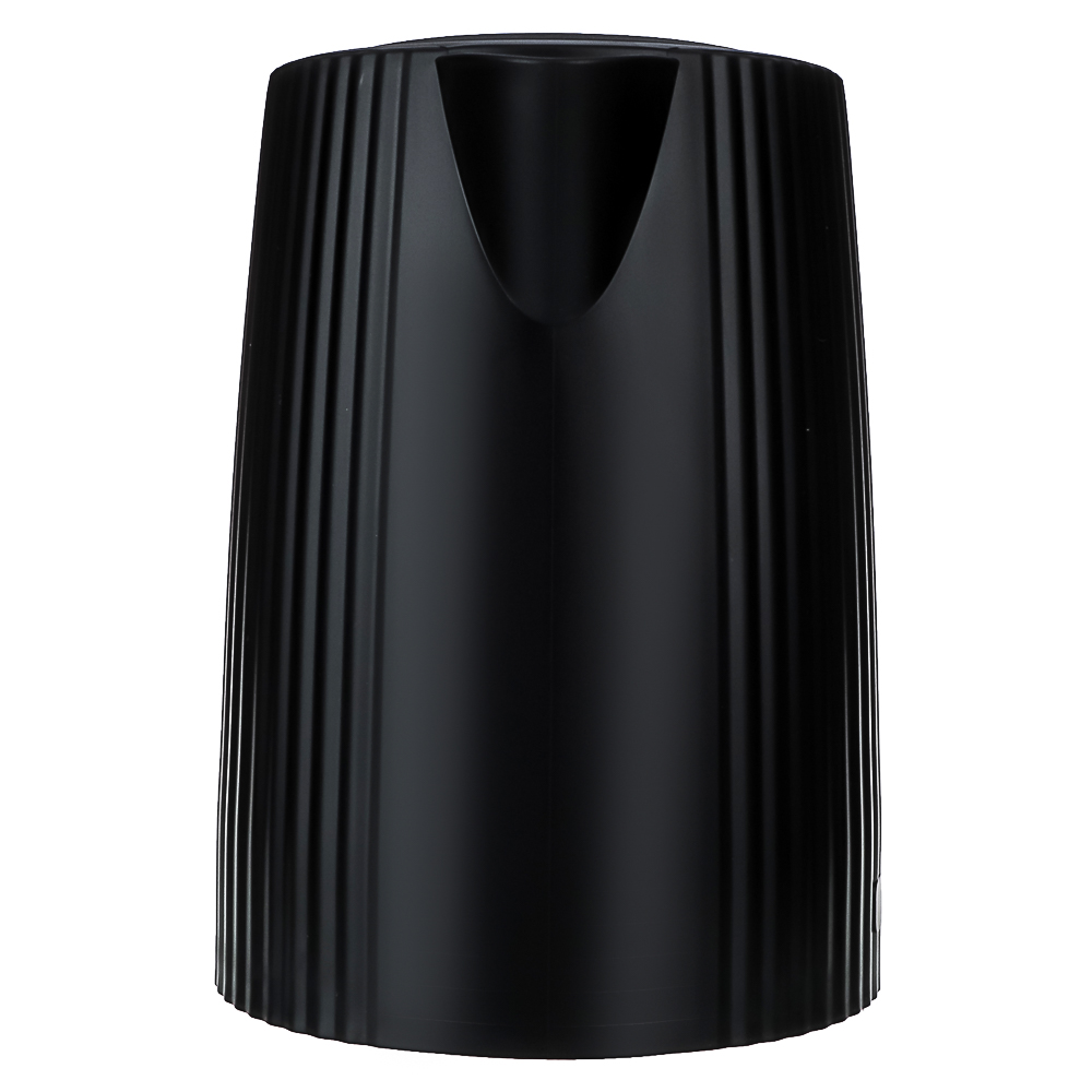 LEBEN Чайник электрический, 1,7 л, 2200 Вт, скрытый нагр. элемент, пластик, черный, арт.№ 291-122