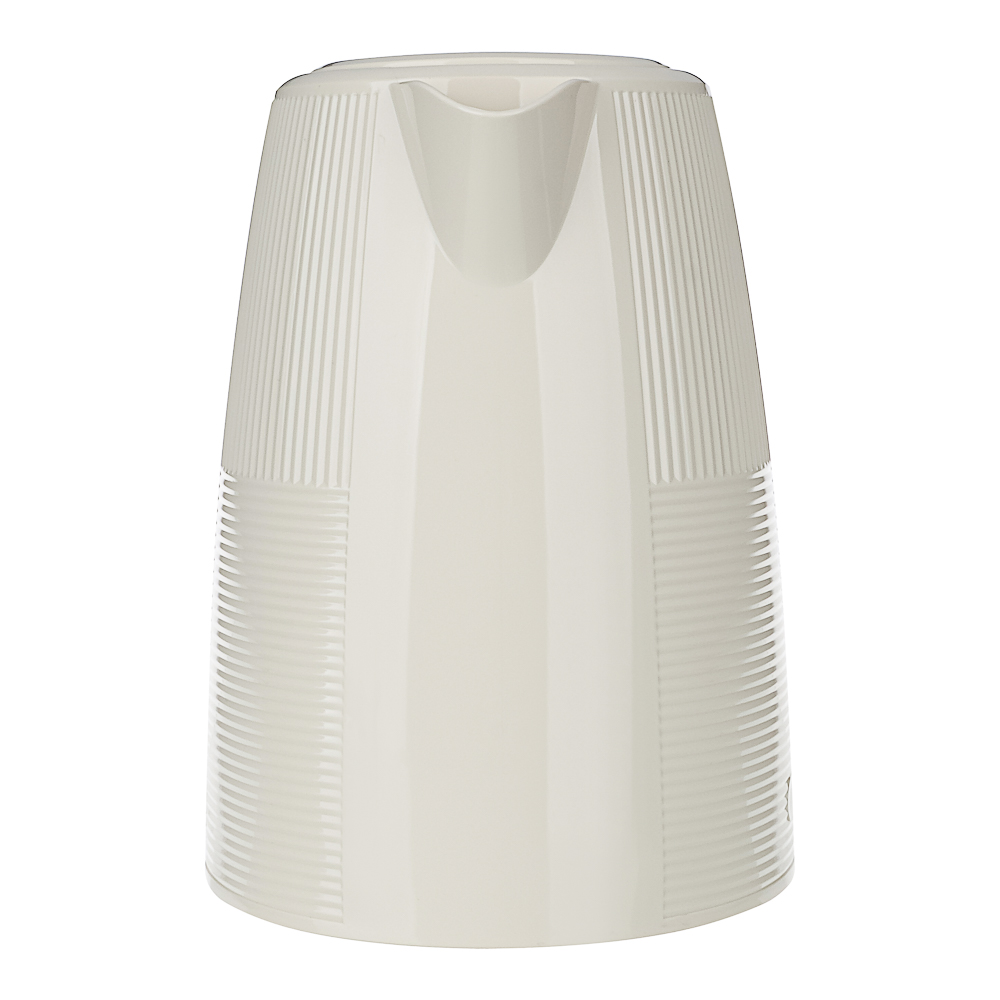 LEBEN Чайник электрический, 1,7 л, 2200 Вт, скрытый нагр. элемент, пластик, бежевый, арт.№ 291-123