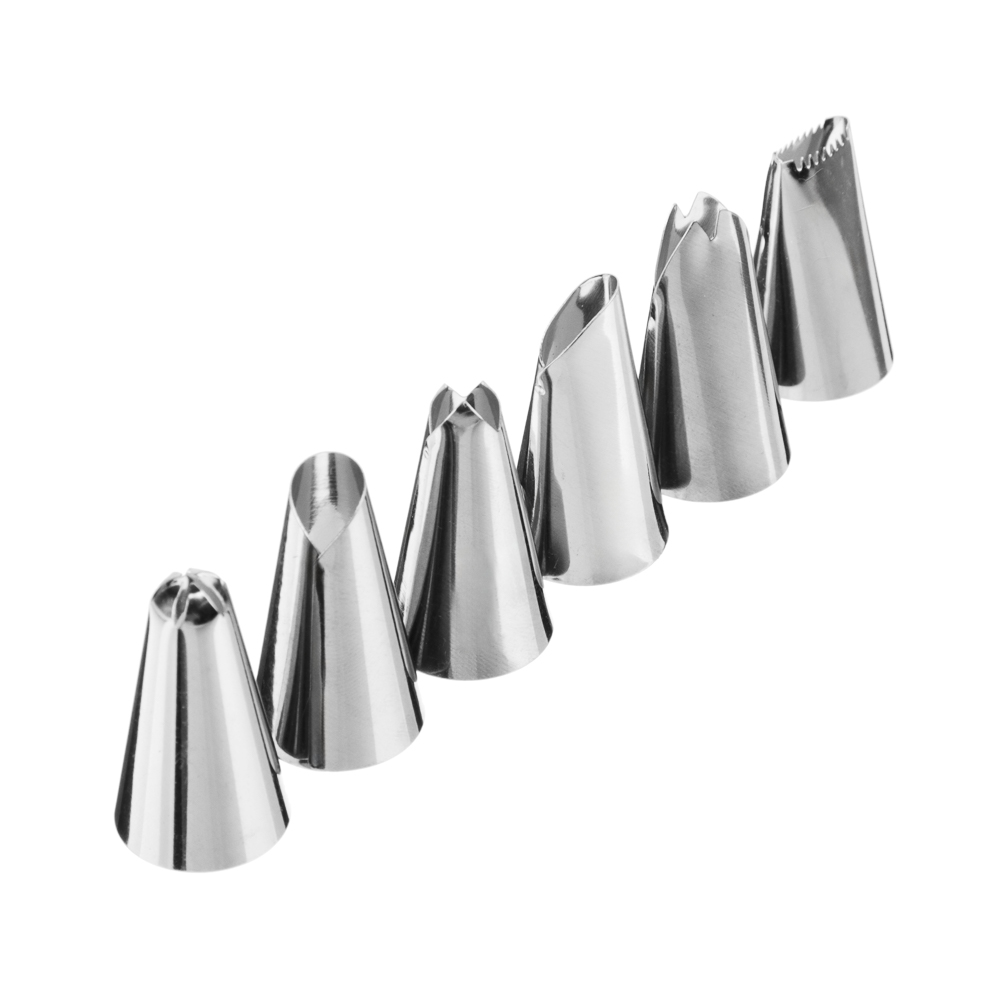 VETTA Набор кондитерских насадок 6 шт, вариант 3, нерж. сталь, арт.№ 881-311