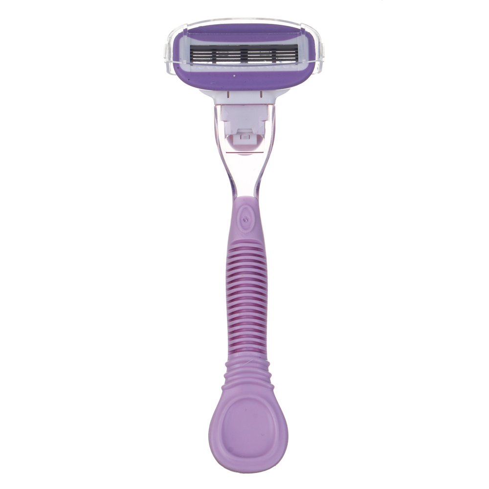 PROWAY Станок для бритья женский (5 лезвий) + 2 сменных кассеты, пластик, арт.№ 946-002