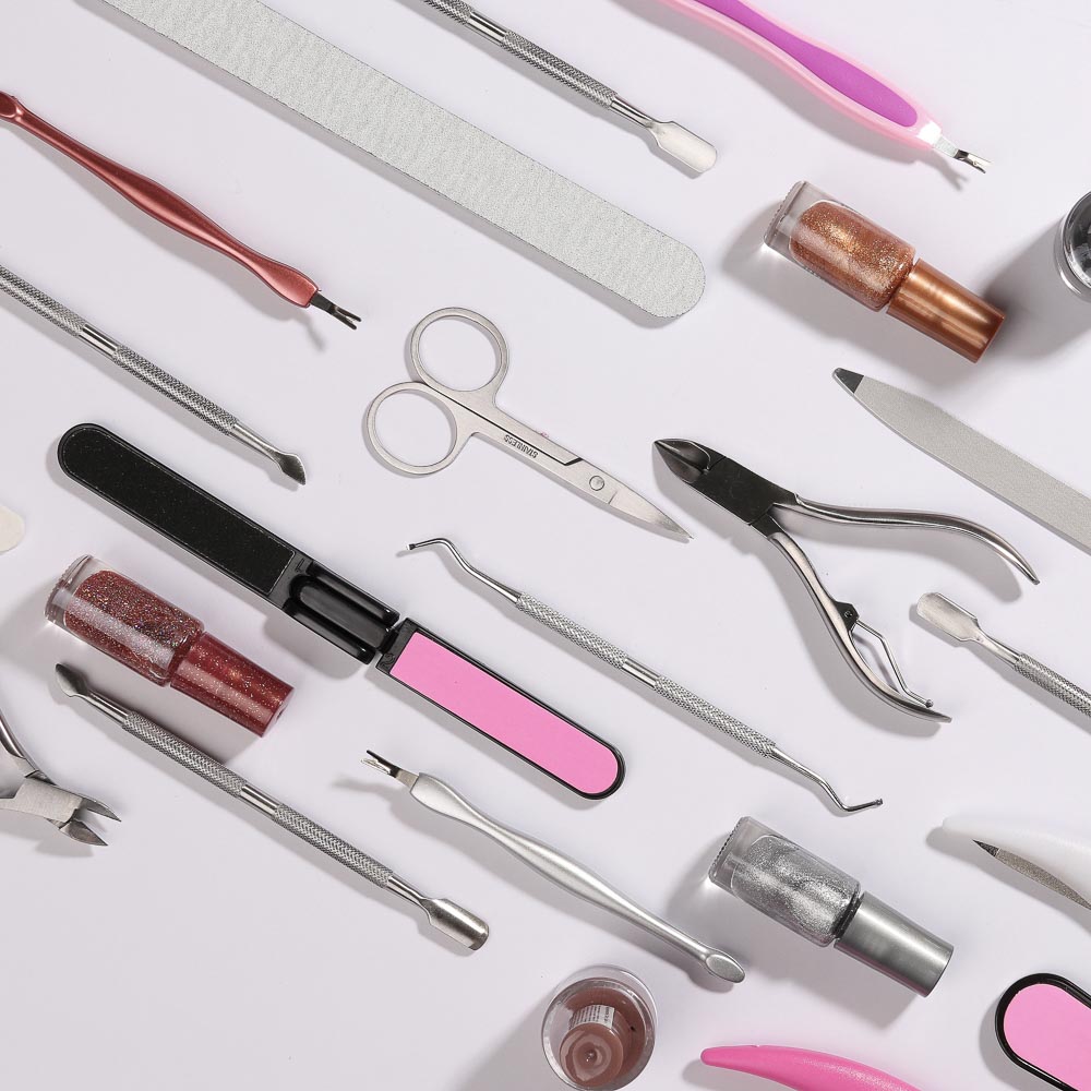 ЮНИLOOK Пилка полировочная складная 4 в 1, 180/320/600/1000 грит, ЭВА, пластик, 16,5см, арт.№ 305-321