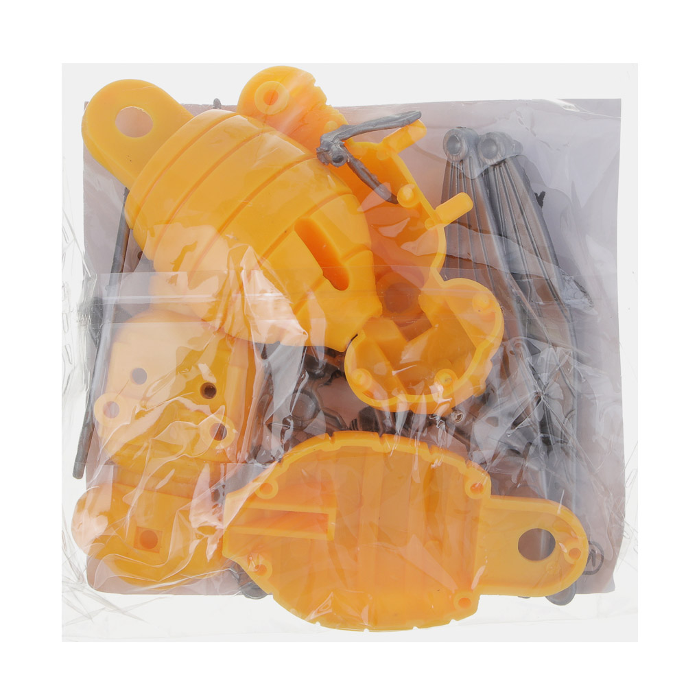 ИГРОЛЕНД Конструктор 2в1 Робот-насекомое, РР, 10х8 см, 3 дизайна, арт.№ 859-093