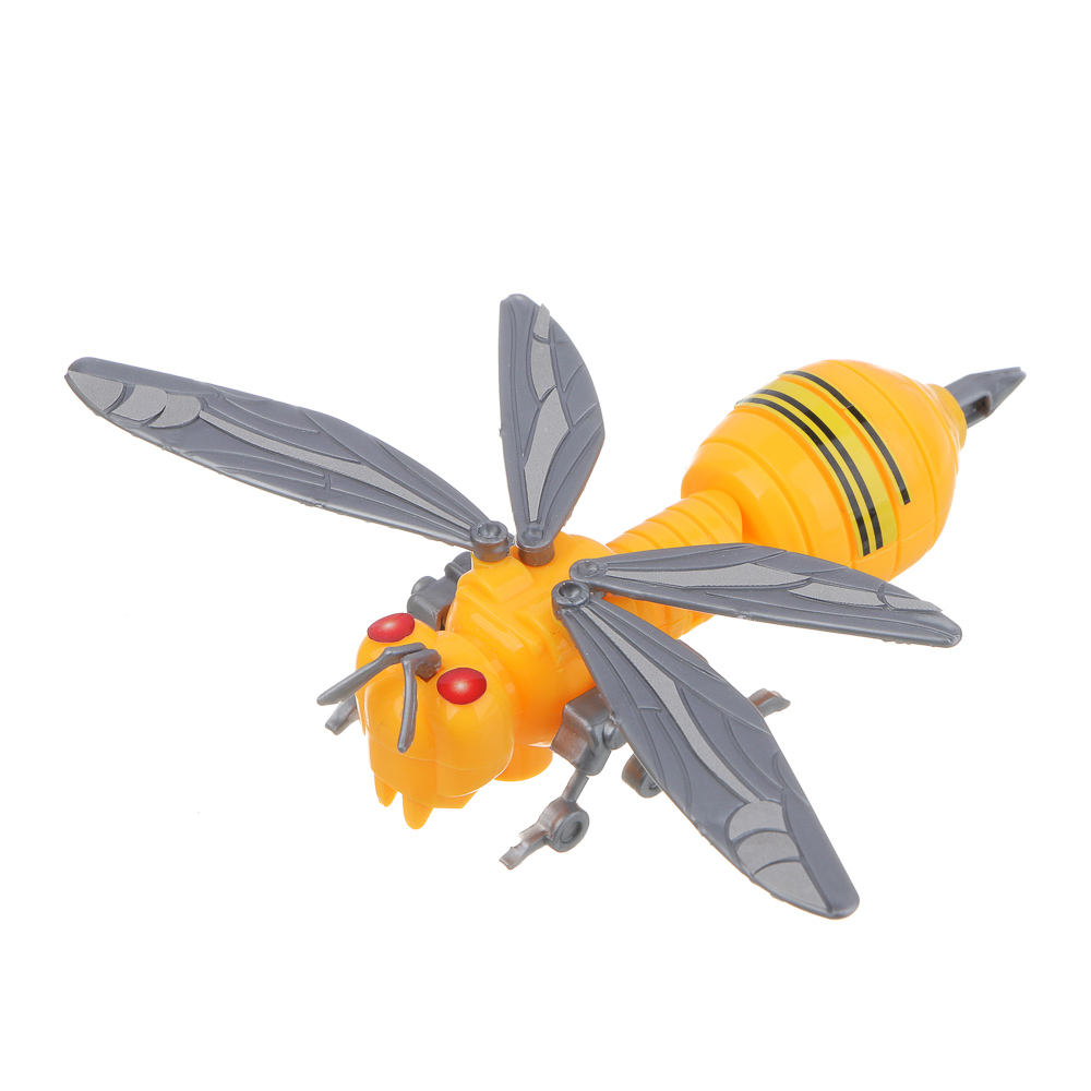 ИГРОЛЕНД Конструктор 2в1 Робот-насекомое, РР, 10х8 см, 3 дизайна, арт.№ 859-093