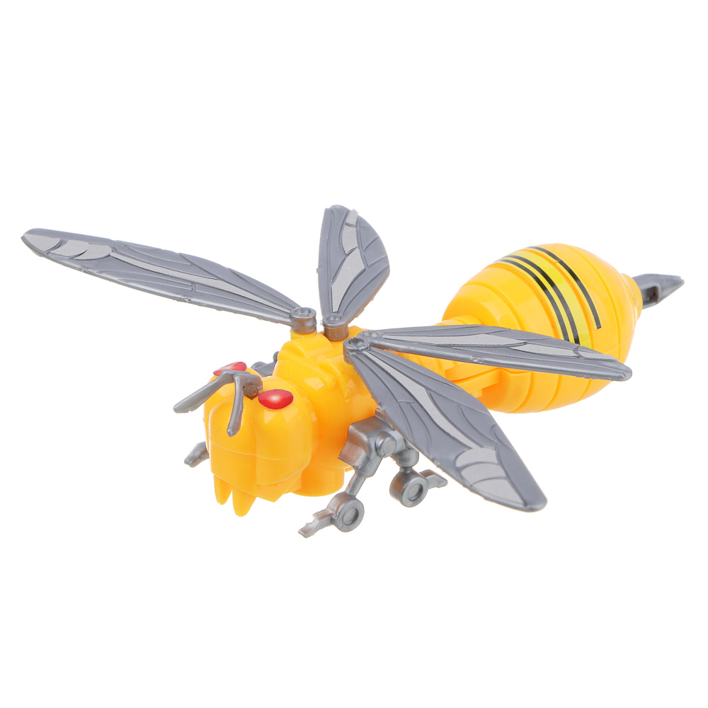 ИГРОЛЕНД Конструктор 2в1 Робот-насекомое, РР, 10х8 см, 3 дизайна, арт.№ 859-093