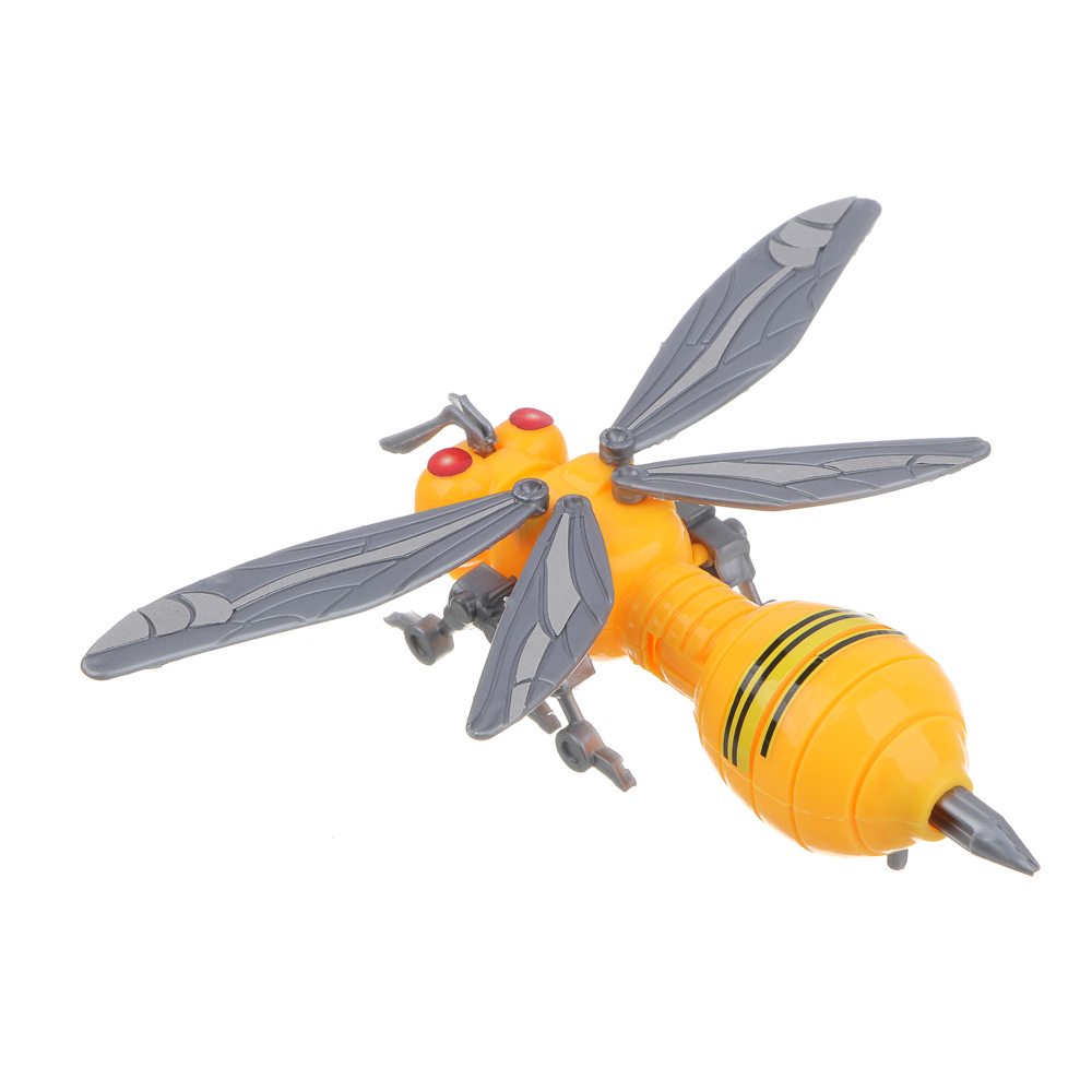 ИГРОЛЕНД Конструктор 2в1 Робот-насекомое, РР, 10х8 см, 3 дизайна, арт.№ 859-093