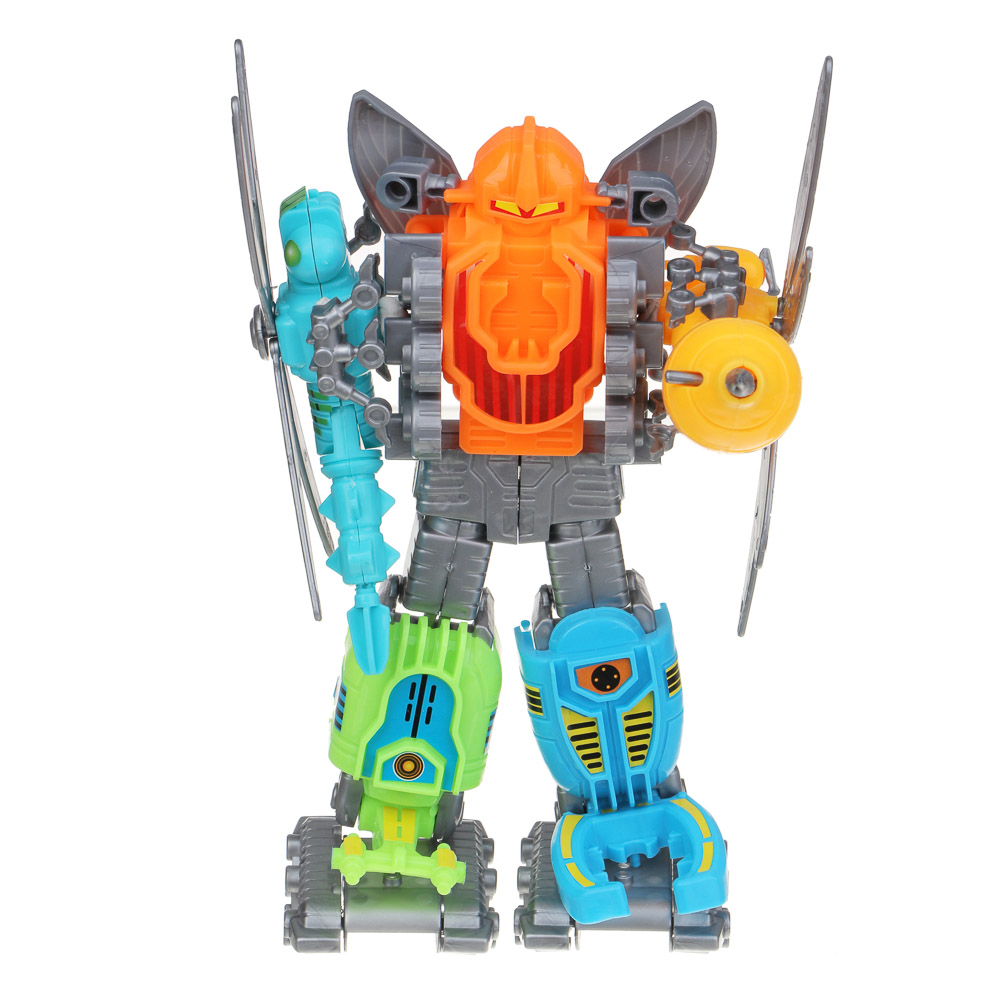 ИГРОЛЕНД Конструктор 2в1 Робот-насекомое, РР, 10х8 см, 3 дизайна, арт.№ 859-093