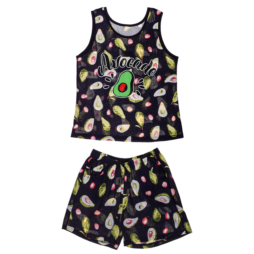 Комплект женский (майка-шорты), р.44-54, 100% хлопок, арт. 76007, ТМ Ромашка, арт.№ 354-211