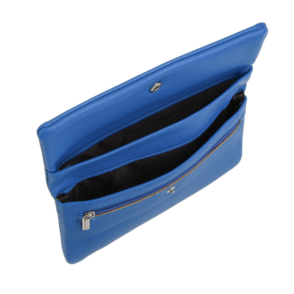 Кошелек женский мягкий для карт, купюр, мелочи на кнопке тм ЮL Softy, ПУ, 18,5х10,5х3см, 3 цвета, арт.№ 303-073