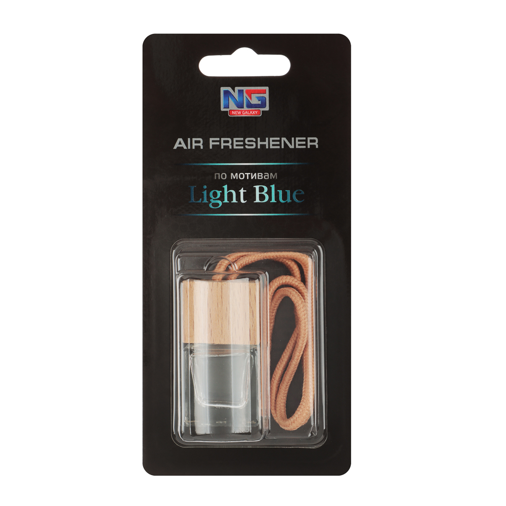 NEW GALAXY Ароматизатор подвесной Автопарфюм, по мотивам Light Blue, 5 мл, арт.№ 794-555
