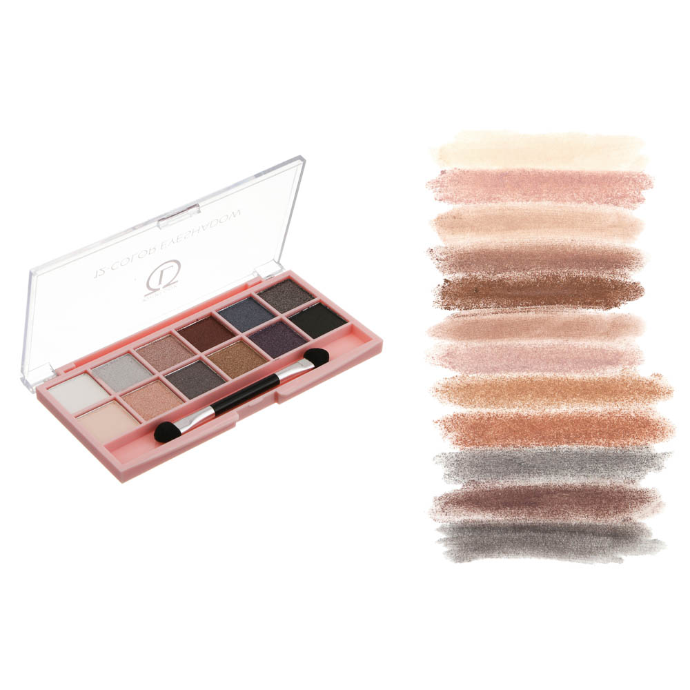 Тени 12-ти цветные тм ЮНИLOOK, 14 г, арт.№ 330-265