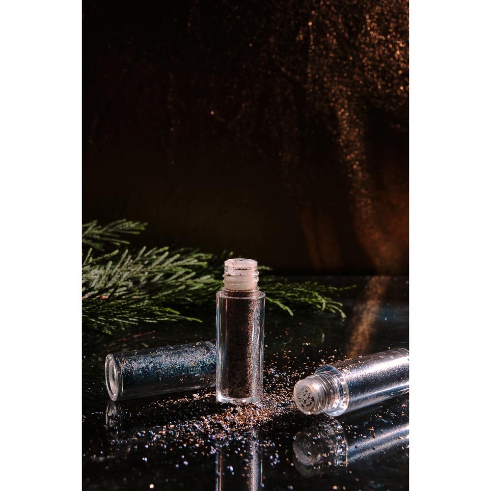 ЮНИLOOK Тени мерцающие: тени-пудра + жидкие тени, 3,2гр, 4 тона, ТВ-2, арт.№ 330-327