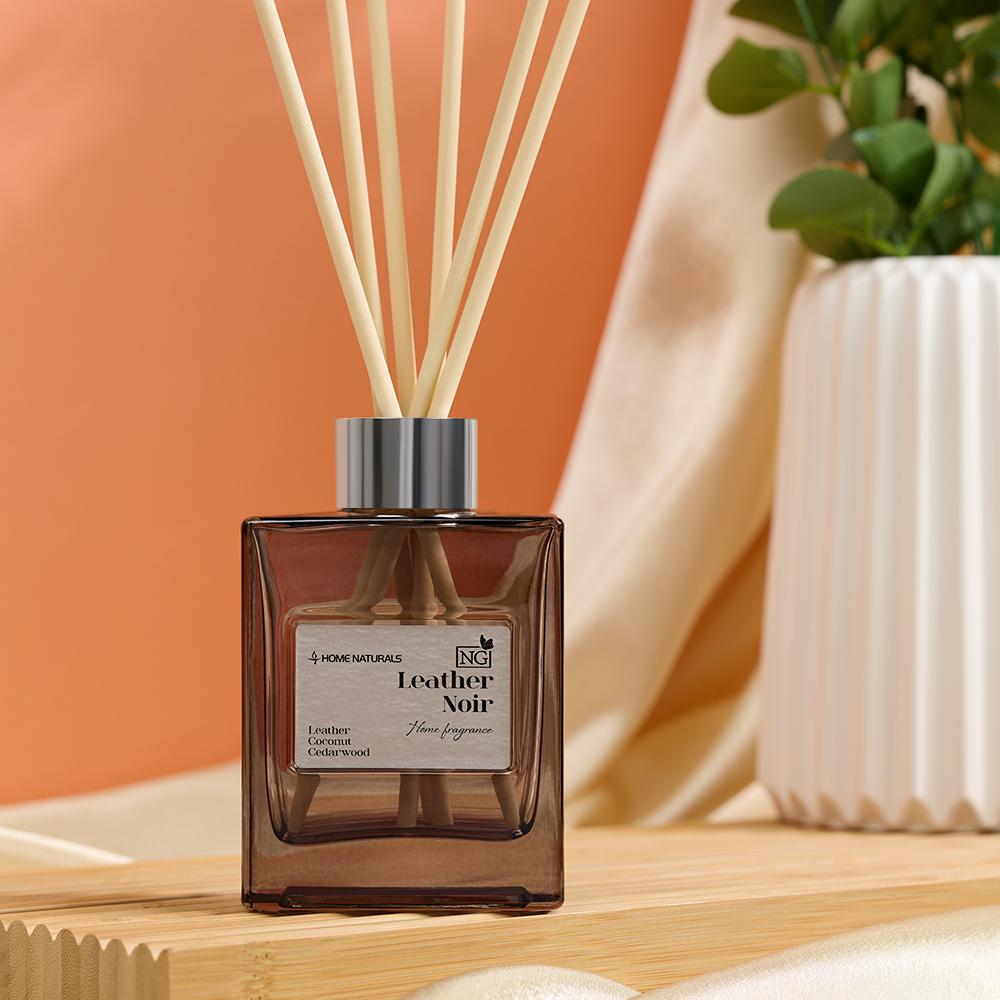 NEW GALAXY Диффузор Home Naturals 100 мл., Leather Noir, арт.№ 778-243