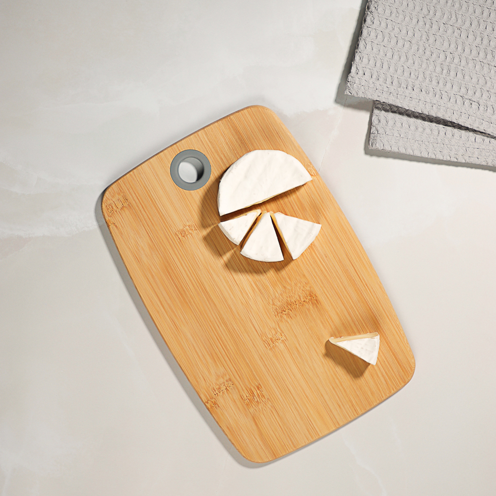 VETTA Гринвуд Доска разделочная бамбук, силикон, 30х20х1,0см, арт.№ 851-182