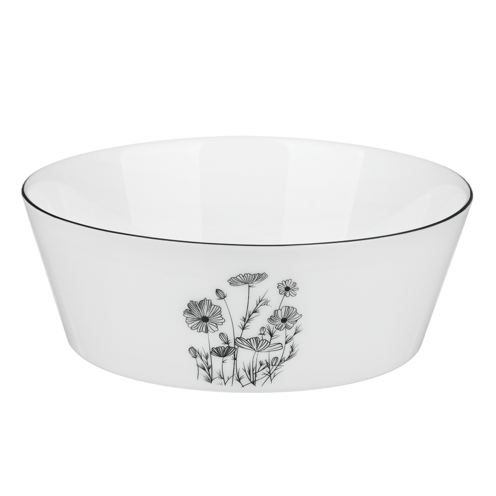 MILLIMI Адриа Салатник 15x5,5см , 600мл опаловое стекло, арт.№ 818-355