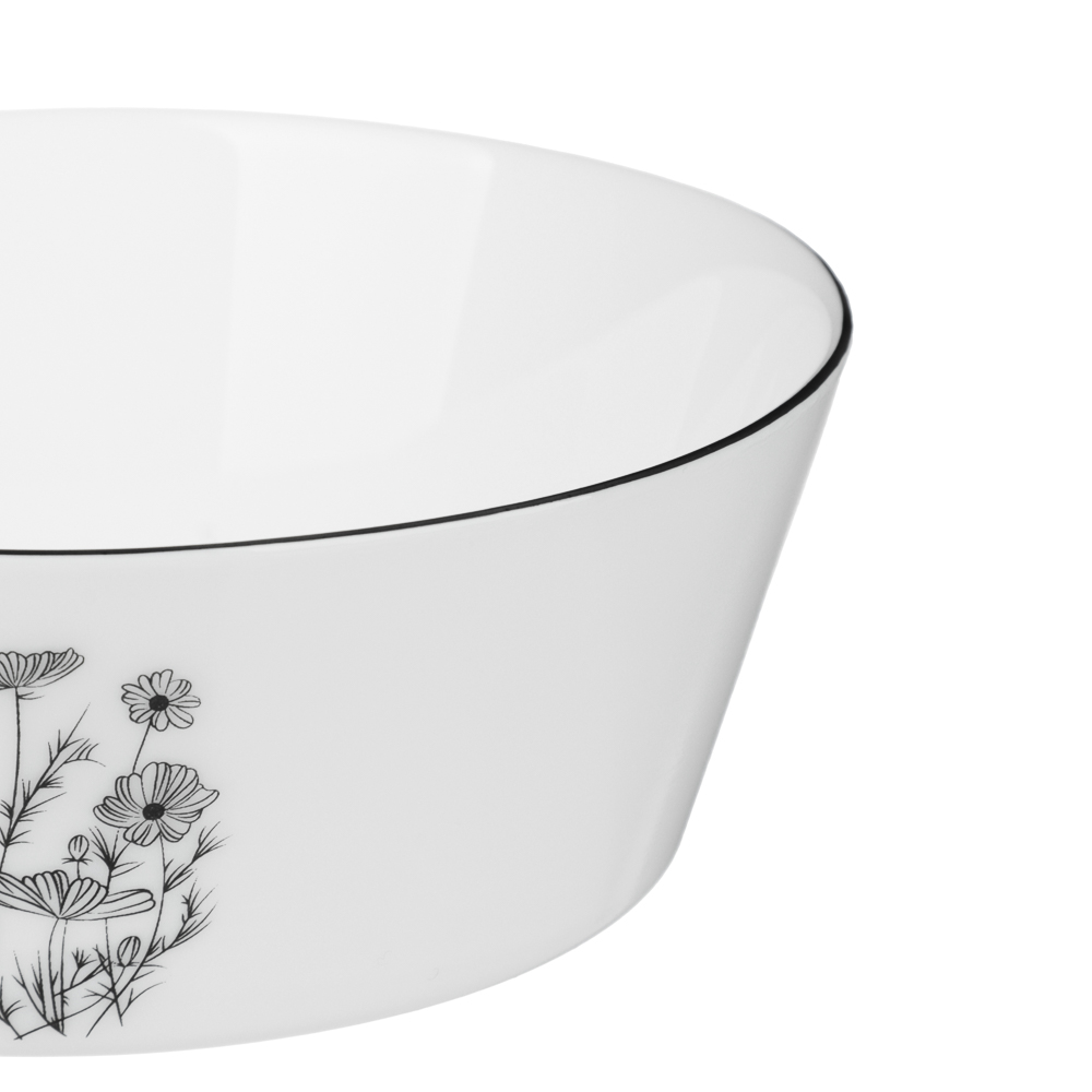 MILLIMI Адриа Салатник 15x5,5см , 600мл опаловое стекло, арт.№ 818-355