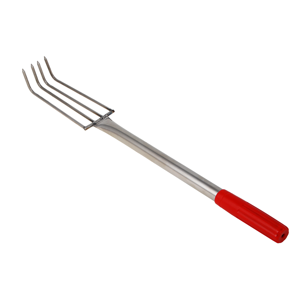 INBLOOM PROF+ Грабли садовые 60см, 4 зуба, нержавеющая сталь 201, арт.№ 181-007