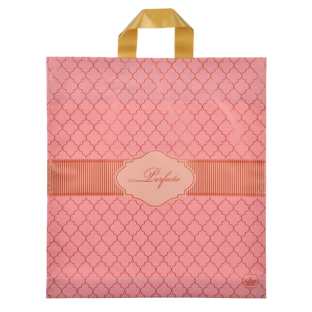 Пакет ПВД Серия Перфекто с петлевой ручкой, XL 40x37см, 95мкм, 5 дизайнов, арт.№ 507-869