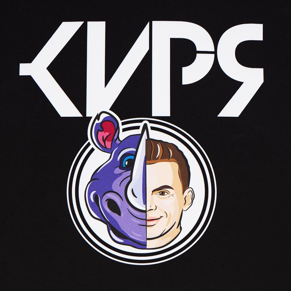 Футболка спортивная для взрослых «КИРЯ», размер XL, 100% полиэстер, носорог, арт.№ 006-075