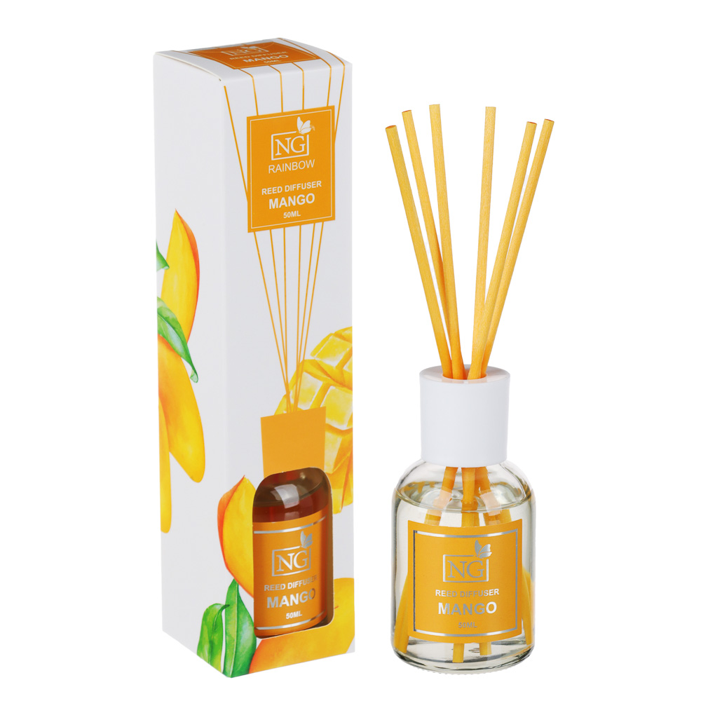 NEW GALAXY Диффузор Rainbow, 50 мл, (бабл гам, лаванда, океан, манго, цитрус, красные фрукты), арт.№ 778-127