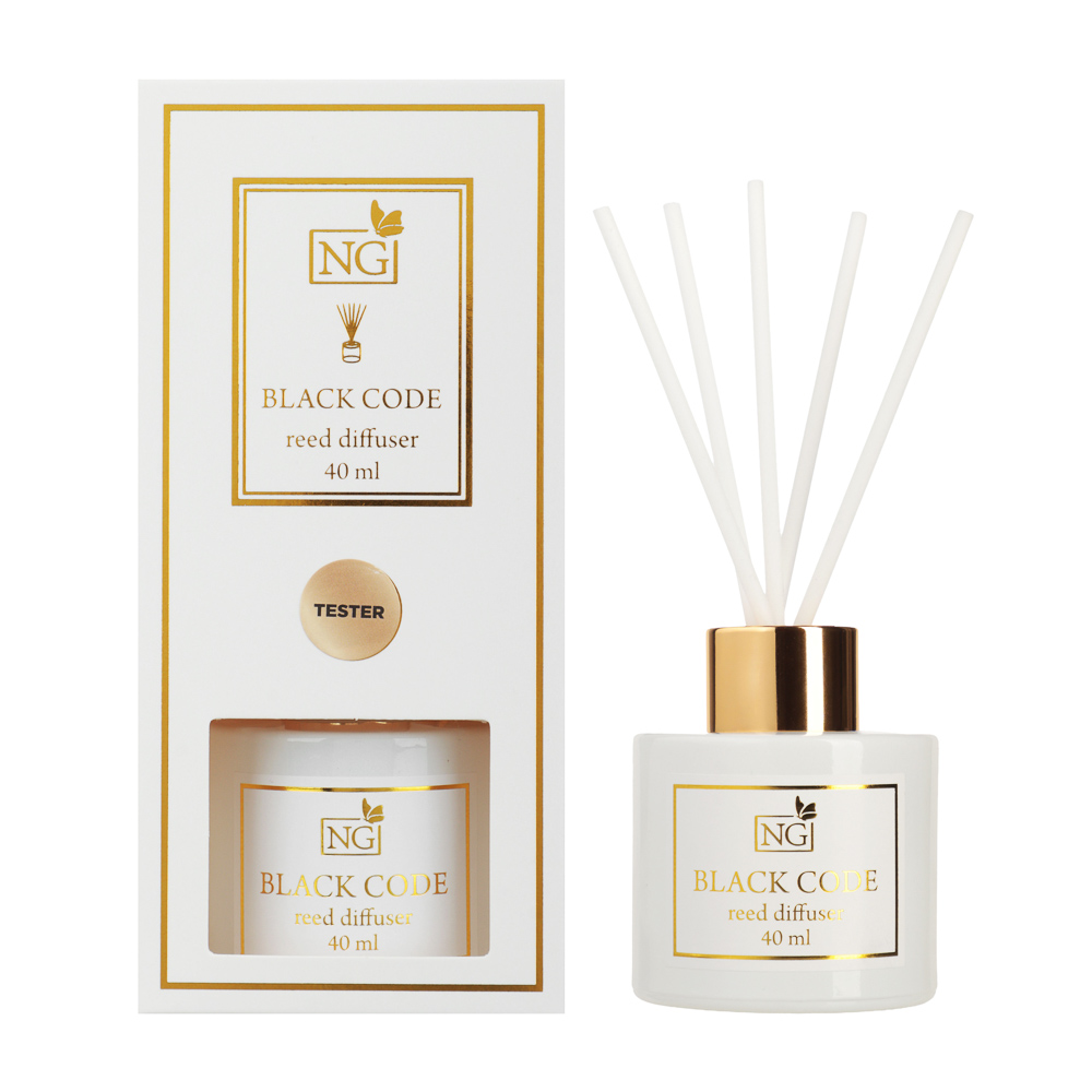 NEW GALAXY Диффузор LuxWhite, 40 мл, (Wood sage, White flower, Black code), арт.№ 778-128