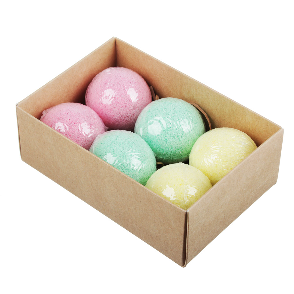 Набор бурлящих шаров для ванн Fruits&Berries, 6х40г, арт.№ 937-077