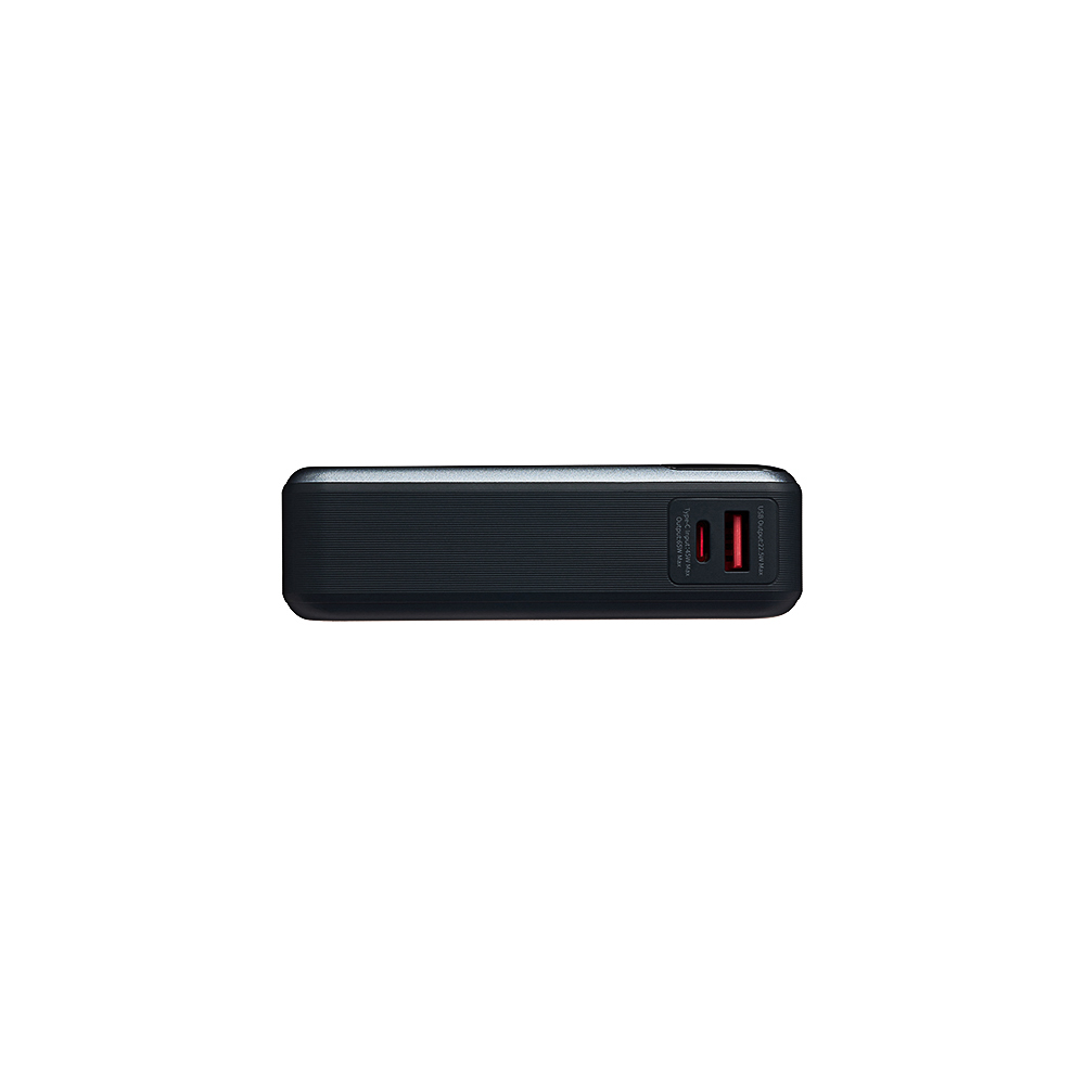 Аккумулятор мобильный BY 20000мАч, 1xUSB-C, 1xUSB-A, встроенный кабель Type-C, 65Вт, арт.№ 031-121