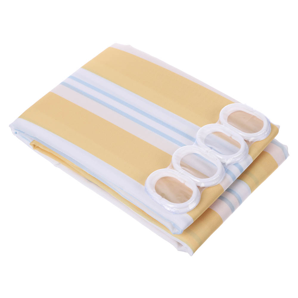 Штора для ванной тм VETTA Орра Stripes, полиэстер, 180*180см, арт.№ 461-680