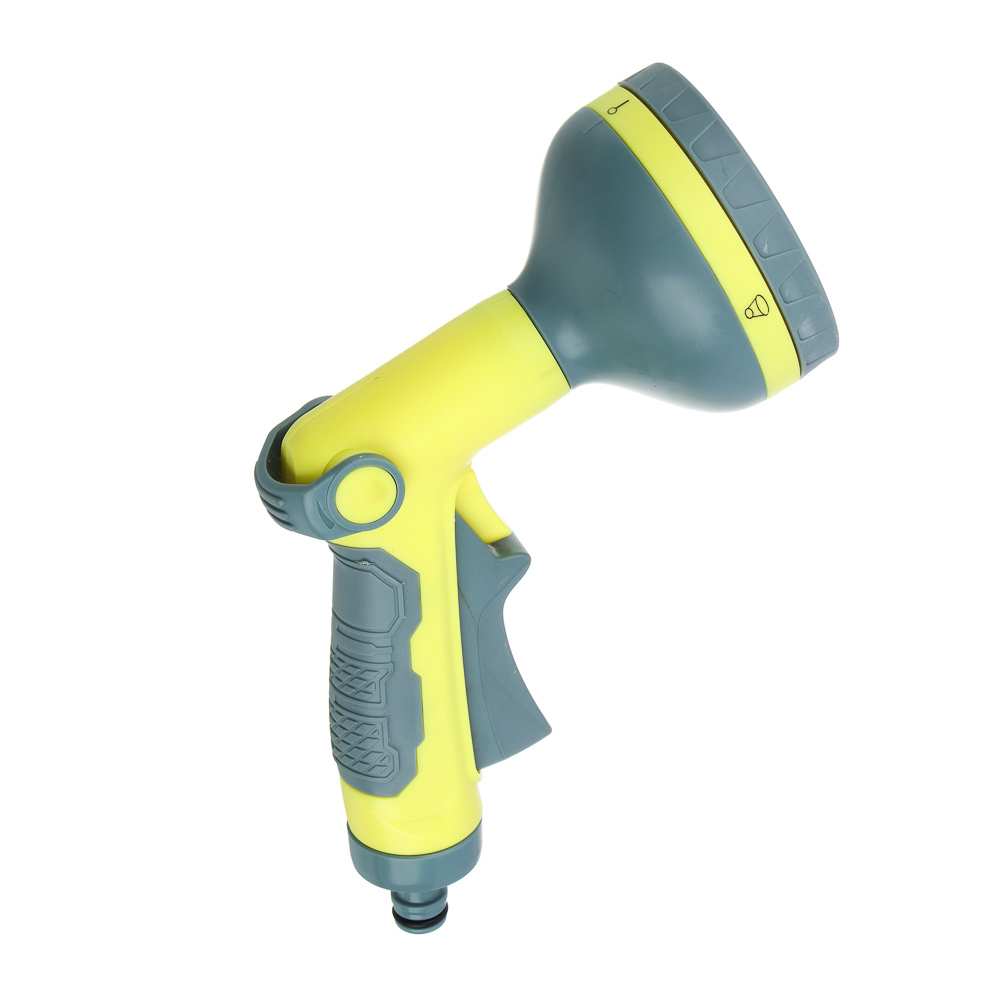 INBLOOM Пистолет для полива 4 режима форсунка регулирования напора, ABS, TPR, арт.№ 161-027