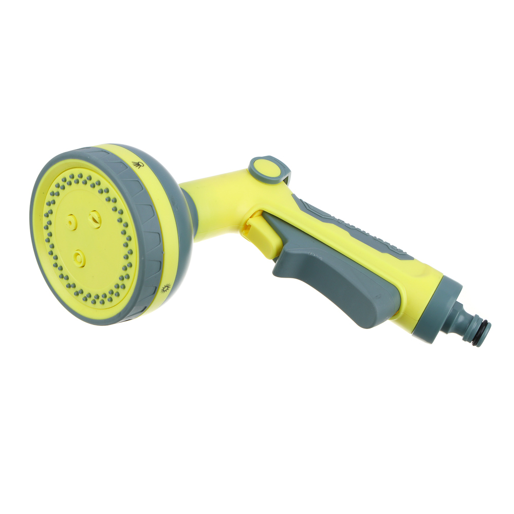 INBLOOM Пистолет для полива 4 режима форсунка регулирования напора, ABS, TPR, арт.№ 161-027