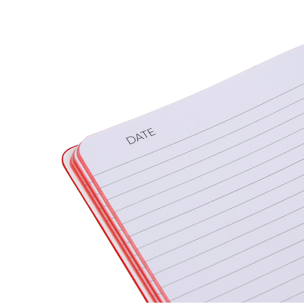 Бизнес - блокнот "ЦВЕТЫ НА СИРЕНЕВОМ" А5, 192 стр., гибкая обл., иск.кожа с печатью, красный срез, арт.№ 572-210