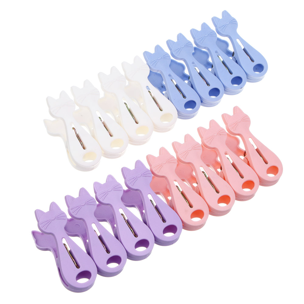 VETTA Набор прищепок, 16 шт, пластик, арт.2, арт.№ 453-142