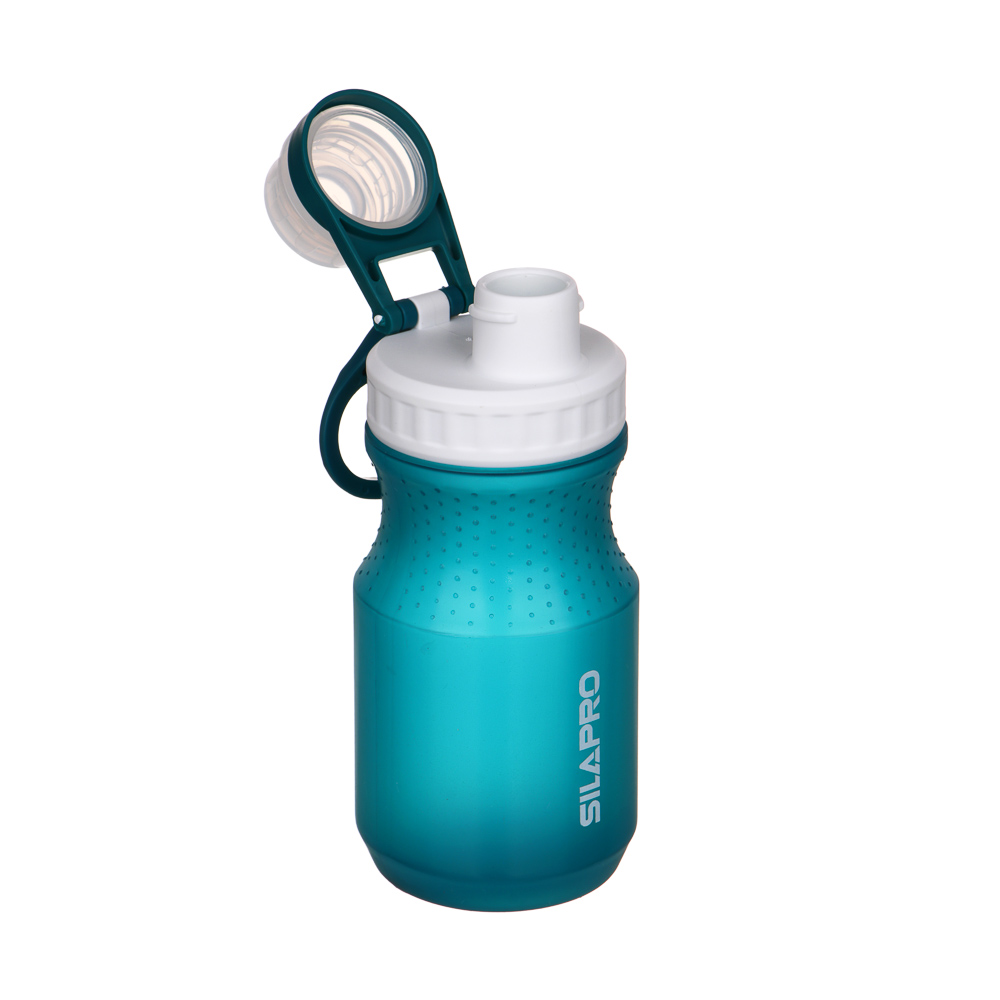 SILAPRO Бутылка для воды, 6.5x15.5см, 380мл, PP, 3 цвета, арт.№ 088-098