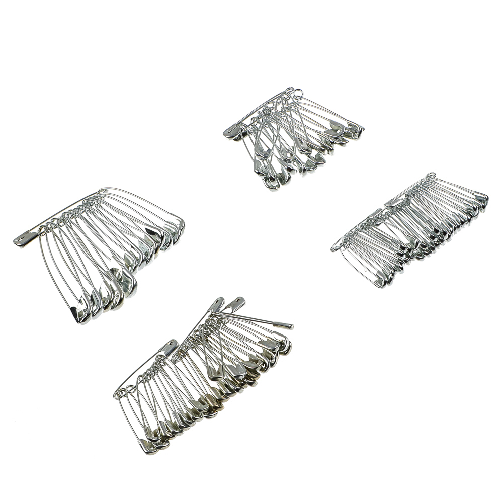 Набор булавок английских 95шт, 23/30/35/45/53мм, арт.№ 308-027