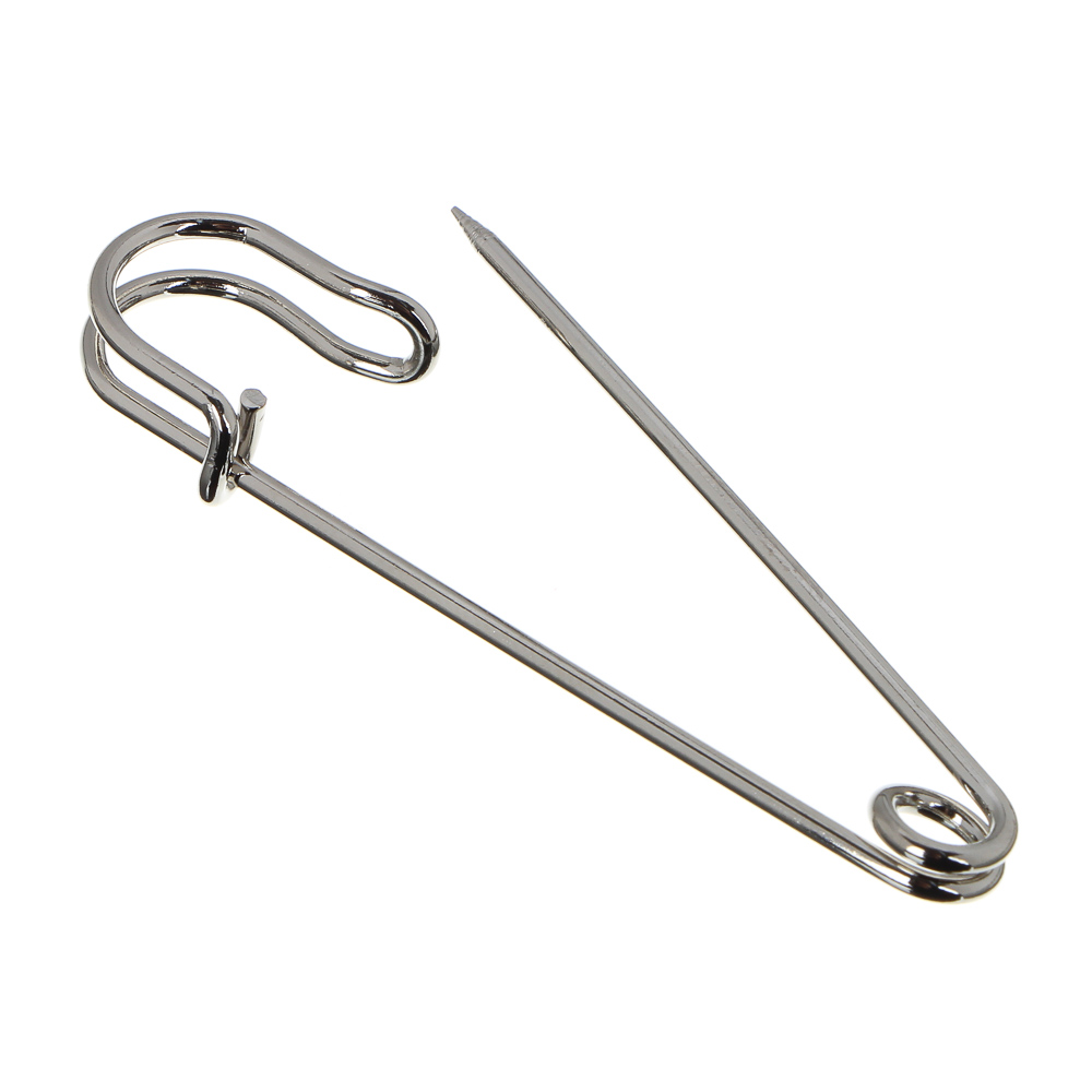 Набор английских булавок 6шт, металл, 70мм, арт.№ 308-262