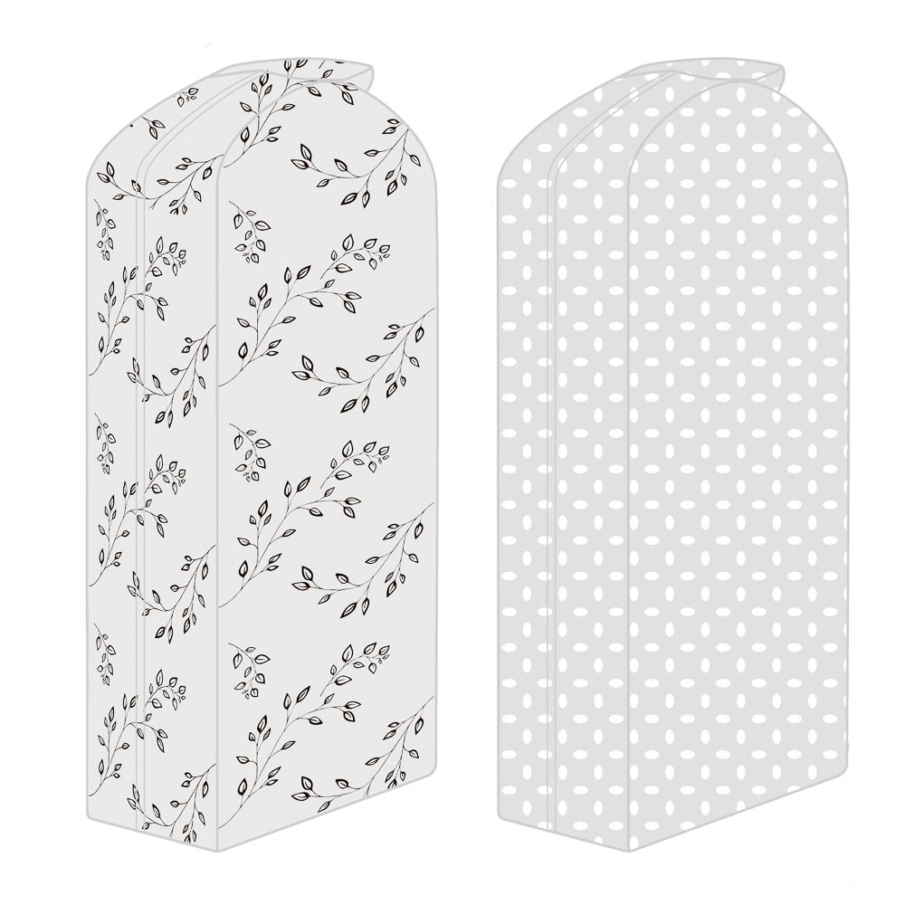 VETTA Винсент Чехол-кофр для одежды семейный, 60х30х120см, ПЕВА, 2 дизайна, арт.№ 457-595